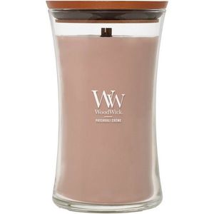 WoodWick Vonná svíčka váza velká Patchouli Creme, 609 g obraz