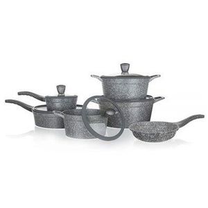 Banquet 11dílná sada nádobí s nepřilnavým povrchem Granite obraz