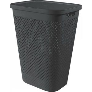 Curver Koš na špinavé prádlo Pure 55 l, antracit obraz