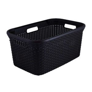 Curver Koš na čisté prádlo RATTAN 45 l, hnědá obraz