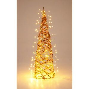 Venkovní vánoční dekorace Svítící kužel, 40 x 12 cm, 160 LED, teplá bílá, 40 cm obraz