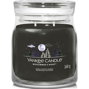 Yankee Candle Vonná svíčka střední Signature Midsummer’s Night, 368 g, M obraz