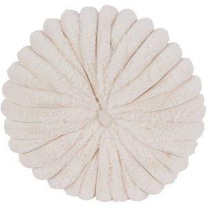 Polštářek Flower bílá, pr. 38 cm obraz