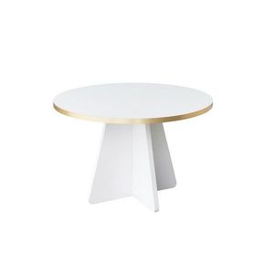 Konferenční stolek Mushroom Gold and White obraz