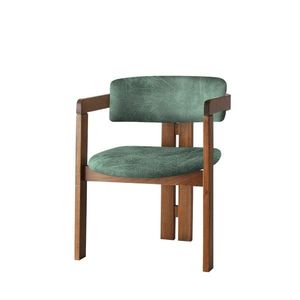 Jídelní židle CO Green and Walnut obraz