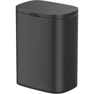 Wenko Nástěnný odpadkový koš Sare 5 l, černá obraz