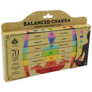 Arome Balanced Chakra Sada vonných tyčinek, 7 ks x 10 tyčinek obraz