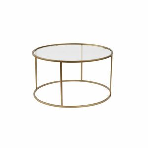 Konferenční stolek Aurum Gold, 80 cm obraz