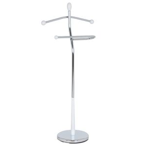 Němý sluha 82646 WT chrom/bílá, 118 cm obraz