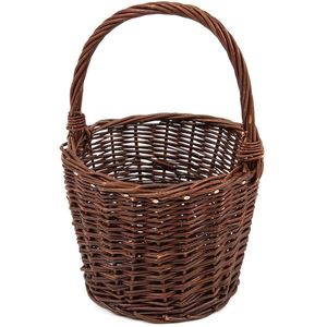 Proutěný koš na zeleninu, pr. 30 cm obraz