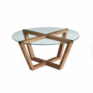 Konferenční stolek Lotus Wooden obraz
