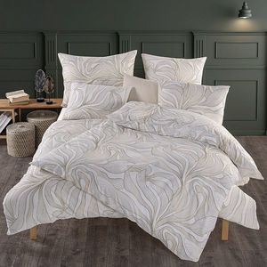 BedTex Bavlněné povlečení Serena béžová, 140 x 200 cm, 70 x 90 cm, 140 x 200 cm, 70 x 90 cm obraz