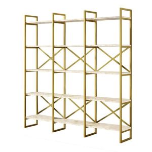 Regál Vento Triple Marble and Gold obraz
