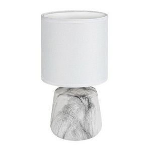 Rabalux 74067 stolní lampa Nalisa, válcovitá, bílá obraz