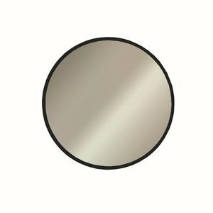Zrcadlo Yuvarlak Ayna Siyah 60 cm obraz