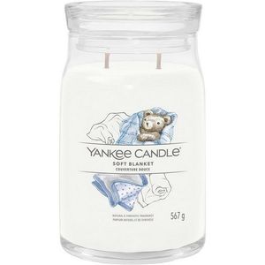 Yankee Candle Vonná svíčka velká Signature Soft Blanket, 567 g, L obraz