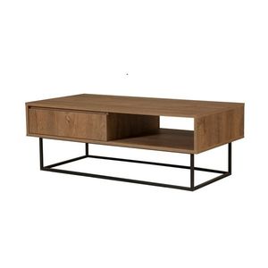 Konferenční stolek Dale Walnut and Black obraz