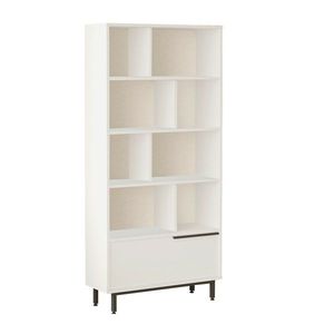 Knihovna One White obraz