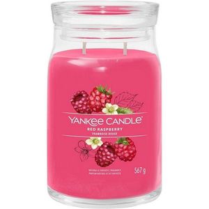 Yankee Candle Vonná svíčka velká Signature Red Raspberry, 567 g, L obraz