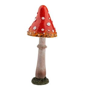 Podzimní dekorační houba Muchomůrka, 23 cm, polyresin, 23 cm obraz