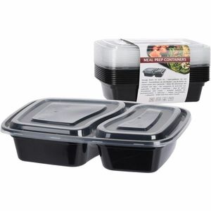 Excellent Houseware Sada plastových dóz 1200 ml, 10 ks obraz