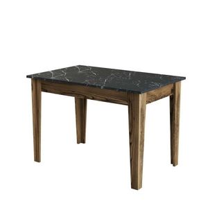 Jídelní stůl Kiev Black and Walnut obraz