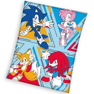 Carbotex Dětská deka Ježek Sonic Original, 130 x 170 cm obraz