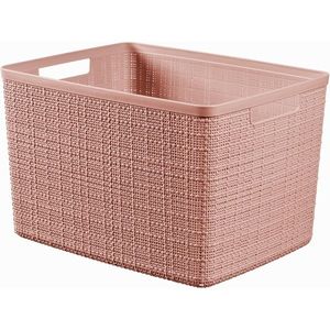 Curver Košík Jute L 20 l, růžová obraz