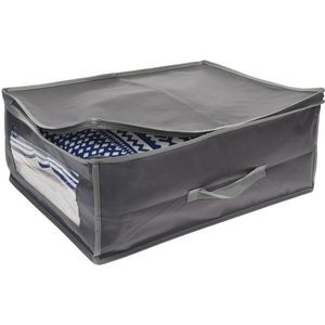 Storage Solutions Obal na deku 50 x 38 x 20 cm, tmavě šedá obraz