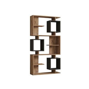 Knihovna Icardi Anthracite and Atlantic Pine obraz