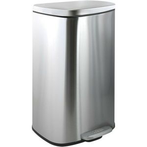 Spirella Pedálový odpadkový koš soft-close Akira 50 l, kartáčovaný nerez, 50 l obraz