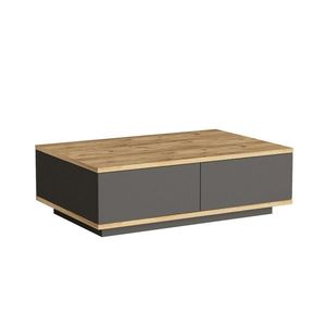 Konferenční stolek Frem Anthracite and Atlantic Pine obraz