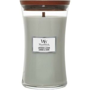 WoodWick Vonná svíčka váza velká Lavender & Cedar, 609 g obraz