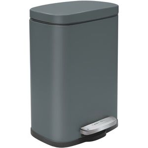 Spirella Pedálový odpadkový koš soft-close Akira 12 l, matná šedá, 12 l obraz