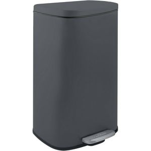 Spirella Pedálový odpadkový koš soft-close Akira 30 l, matná šedá, 30 l obraz