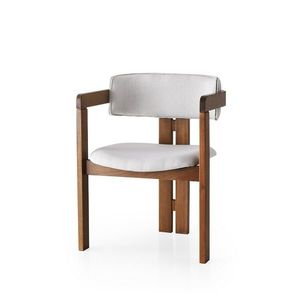 Jídelní židle CO Cream and Walnut obraz