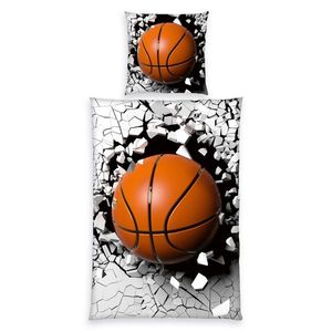 Herding Bavlněné povlečení Basketball, 135 x 200 cm, 80 x 80 cm obraz