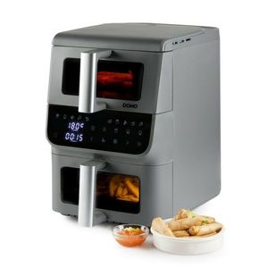 DOMO DO550FR vertikální dvojitá horkovzdušná fritéza obraz