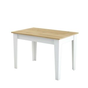 Jídelní stůl Kiev White and Oak obraz