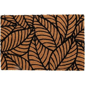 Kokosová rohožka Leaves , 59 x 39 cm obraz