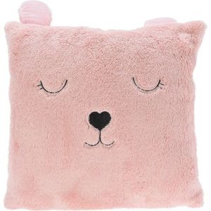 Hatu Dětský polštářek Kočka, 43 x 43 cm, polyester obraz