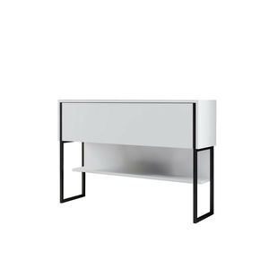Komoda Luxe White and Black obraz