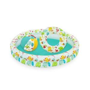 Bestway Nafukovací SET - bazén 122 cm, plavací kruh 46 cm, míč 27 cm obraz