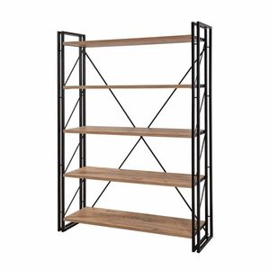 Regál Cosmo Fix Black and Atlantic Pine obraz