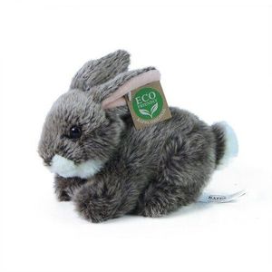 králík tmavě šedý ležící ECO-FRIENDLY 17 cm obraz