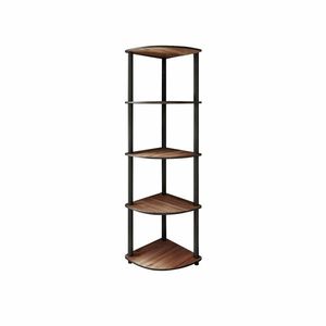 Regál Corner Walnut, 5 polic obraz