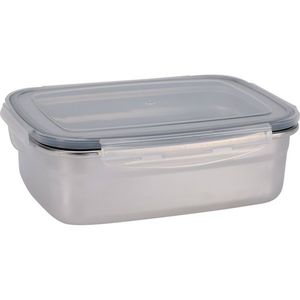 Excellent Houseware Nerezová dóza s plastovým víkem 1250 ml, 1, 25 l obraz