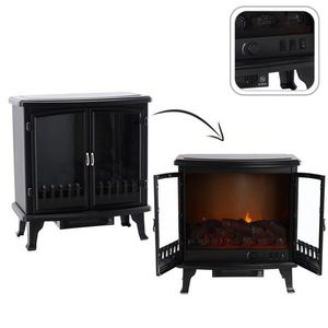 Elektrický krb - imitace plamene 63, 5 x 35 x 70 CM, 900/1800W obraz