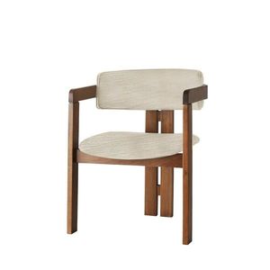 Jídlení židle CO Light Grey and Walnut obraz