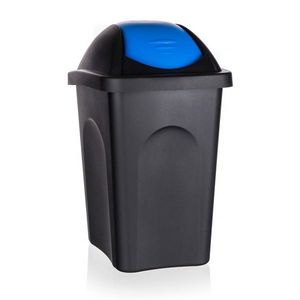 Koš odpadkový MP 30 l, modré víko obraz